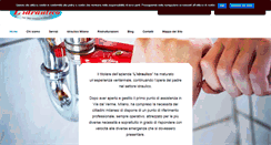 Desktop Screenshot of idraulicoprontointervento.com